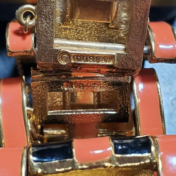 D'orlan statement signed enamel bracelet - Picture 7 of 9